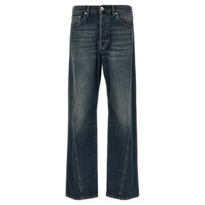 Lanvin Men's Twisted Leg Jeans